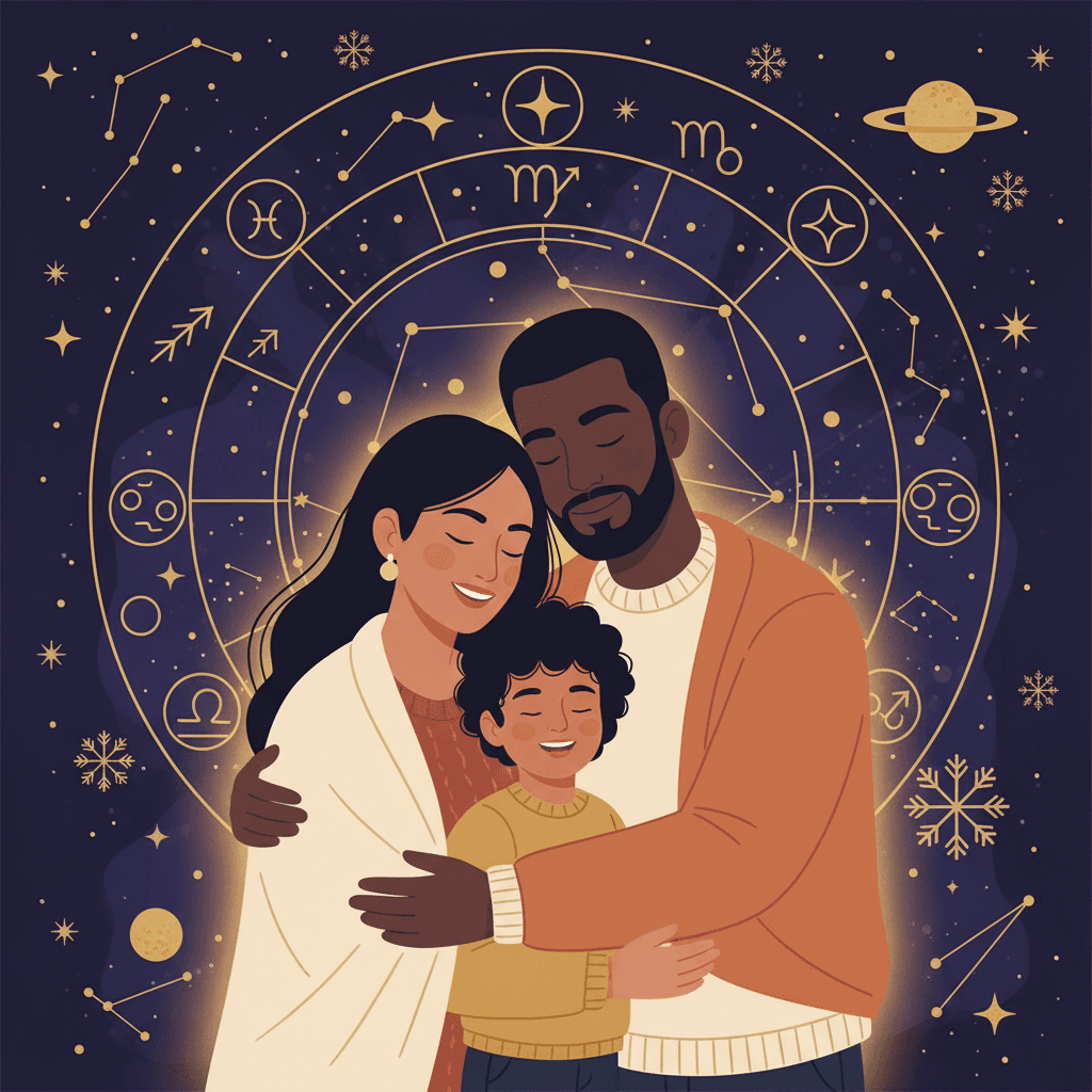 Inverno gelado, coração quente? O amor da família te abraça