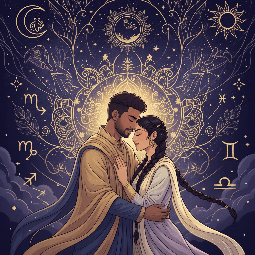 Nakshatras do Amor: Qual Estrela Revela Seu Parceiro de Alma?