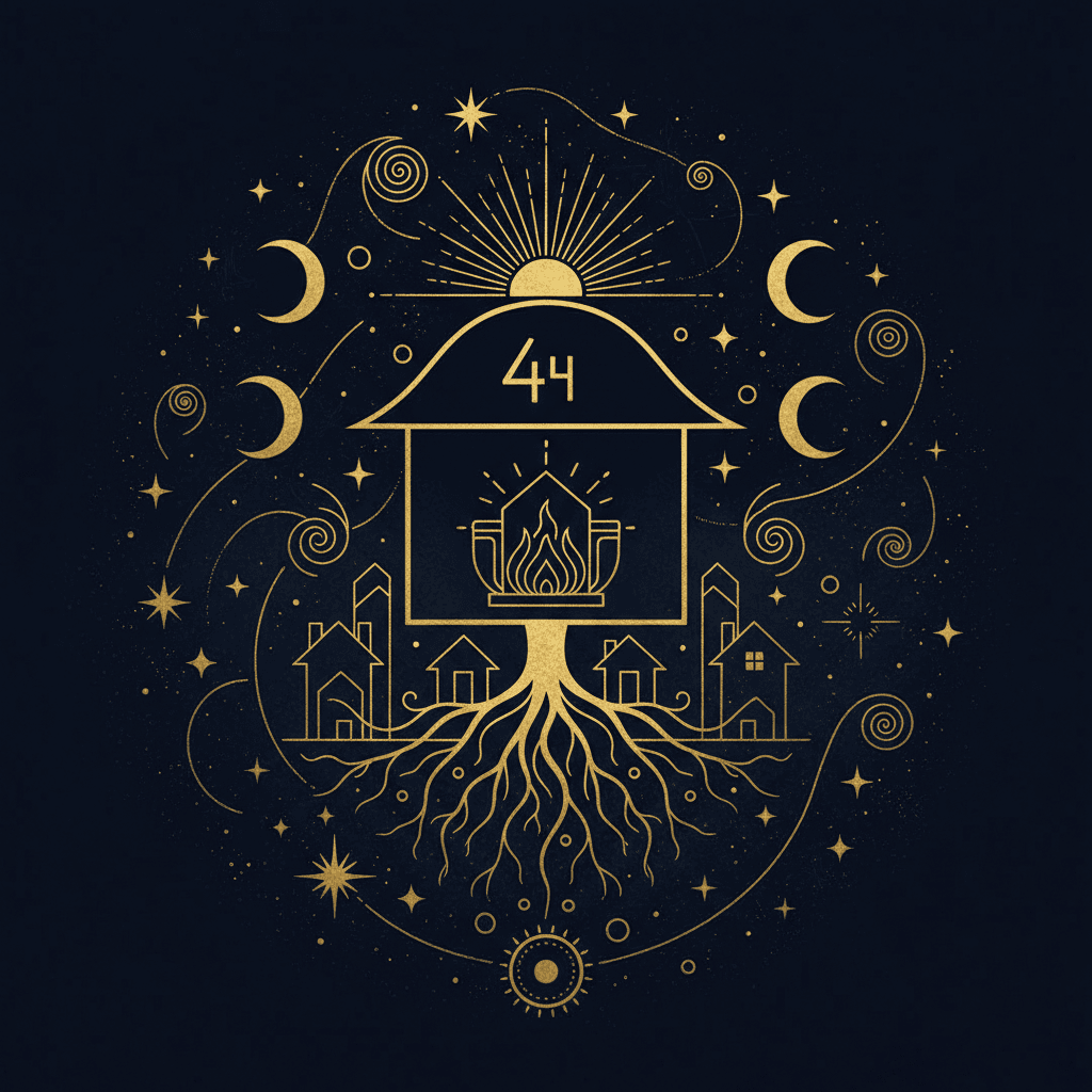 Casa 4 no Mapa Astral: Raízes, família e o seu lar interior
