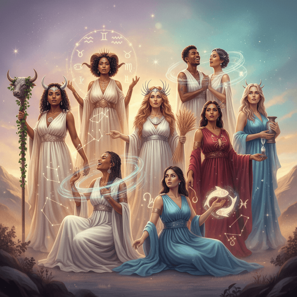 Deusas do Zodíaco: Qual divindade inspira sua força interior?