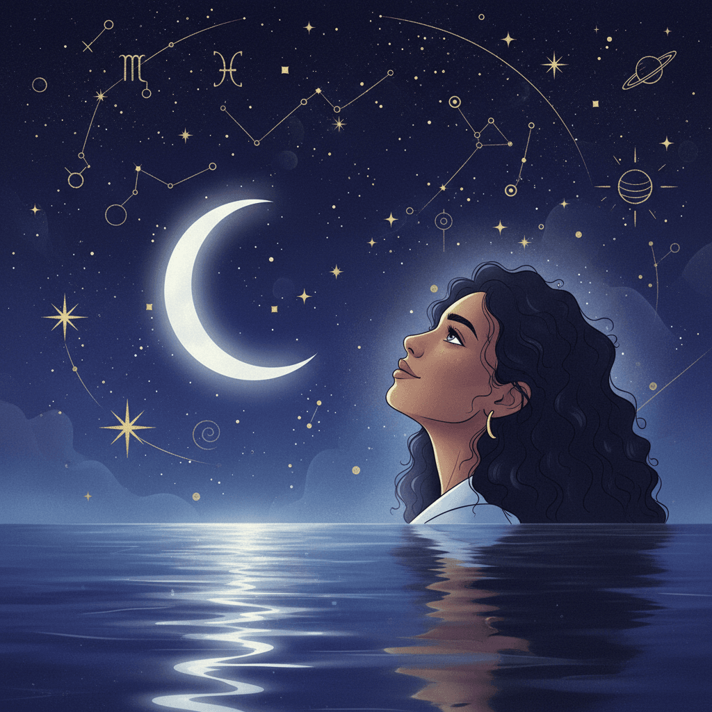 Lua Crescente em Peixes: sua intuição está super afiada para o amor?