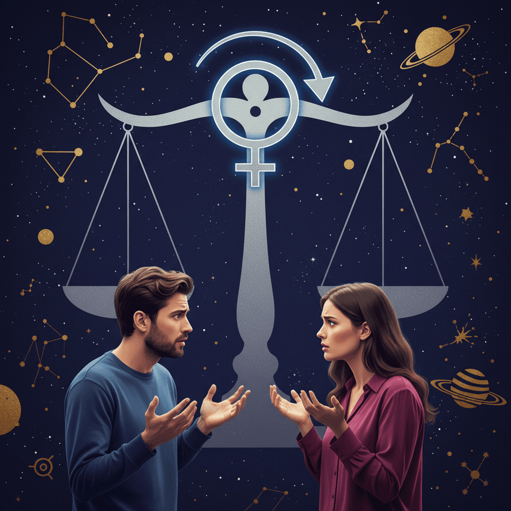 Mercúrio Retrógrado e Lua em Libra: O teste de fogo no seu amor